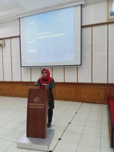 Sosialisasi Kegiatan Mahasiswa Perdagangan Internasional